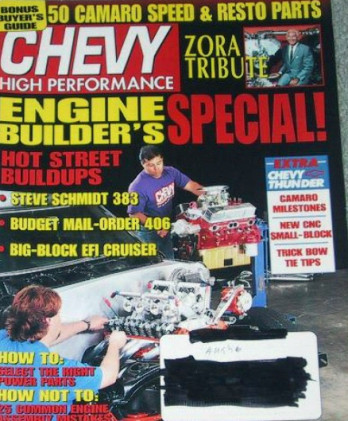 CHEVY HIGH PERFORMANCE 1996 AUG - ZORA DUNTOV